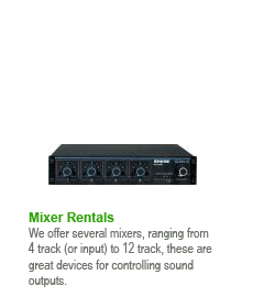 Mixer Rentals